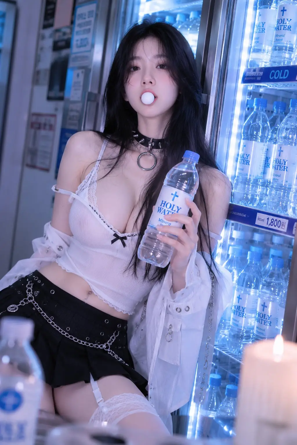 便利店冷藏柜写真